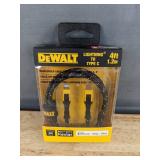 DeWalt Lightning to USB-C Cable, Kevlar Reinforced, 4 ft - Brand New *A