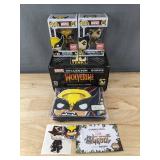 Funko Pop Marvel Collector Corps Wolverine 50th Years Exclusive 5 Piece Box Set - Brand New *A