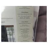 Threshold King Comforter Set Mauve 8-Piece - Brand New *A