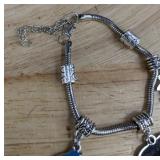 Disney Stitch Charm Bracelet - Brand New