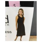Remi Bader Edited Pleated Dress - Size S Black - Brand New
