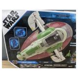Star Wars Mission Fleet Firespray-31 Starfighter with Boba Fett Figure - Brand New *A