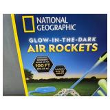 National Geographic Glow-in-the-Dark Air Rockets Kit - Brand New *T