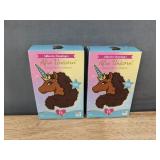 14 Afro Unicorn Bandages & Tiger Balm Ultra Strength Pain Relieving Ointment & Tweezerman Tweezers - Brand New