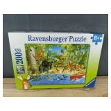Wonder Forge Tiger Puzzle 1000-Piece & Ravensburger Puzzle 200 XXL - Brand New *T