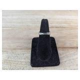 Wuziven Moissanite Ring 925 Sterling Silver, Unisex Size 8 - Brand New