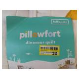 Pillowfort Dinosaur Quilt - Full/Queen - 88 in x 88 in - Brand New