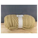 Threshold Throw Studio McGee 50" x 60" Tan - Brand New