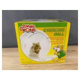Living World Exercise Ball 6.6 in / 17 cm for Small Animals - Brand New