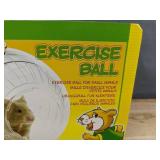 Living World Exercise Ball 6.6 in / 17 cm for Small Animals - Brand New