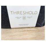Threshold Jersey Sheet Set - Twin Size - Gray - Brand New