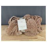 Threshold Shiny Chenille Throw 50" x 60" - Brand New