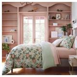 Threshold King Floral Print Duvet Set $79 Retail - New