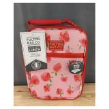 Fulton Bag Co. Insulated Lunch Bag - Strawberry Print - Brand New