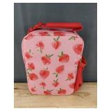Fulton Bag Co. Insulated Lunch Bag - Strawberry Print - Brand New