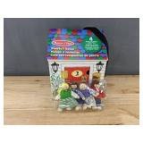 Melissa & Doug Doorbell House with 4 Dolls - Brand New *T