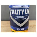 Attwood Utility Line Braided Polypropylene Rope 3/8 in x 25 ft - Brand New *T