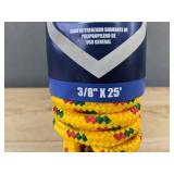 Attwood Utility Line Braided Polypropylene Rope 3/8 in x 25 ft - Brand New *T