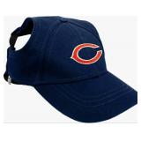 Chicago Bears Navy Blue Baseball Pet Cap - Adjustable - Brand New *T