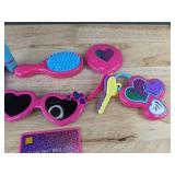 Purse & Accessories Set for Kids - Pink with Sunglasses, Toy Phone & Card - Brand New *T