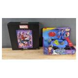 MARVEL Fine Art Collection 1000-Piece Puzzle & 2 Imaginext Super Friends Supermobile - Brand New *T