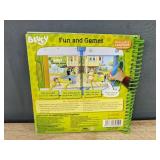 LeapFrog Bluey Keepy Uppy Game & Books - Brand New *T