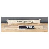 Yamaha YRS-24B Recorder and Vic Firth Drum Sticks - Brand New *T