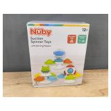 Melissa & Doug Sound Puzzle Farm Animals & Nuby Suction Spinner Toys - Brand New *T