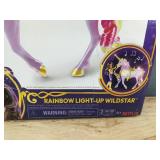 Unicorn Academy Rainbow Light-Up Wildstar - Brand New *T