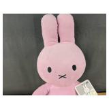 Miffy Pink Plush Bunny Toy - Brand New *T