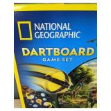 National Geographic Dartboard Game Set - Brand New *T