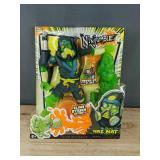 Ninja Zombie Haz Mat Slime Strike Action Figure with Slime - Brand New *T