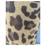 Leopard Outdoor Rug, 29" x 17" - Brand New