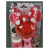 Disney Minnie Lights & Sound Bubble Wand - Brand New