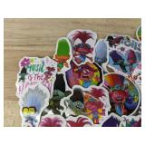 Trolls Stickers - 60 Total - Brand New