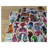 Trolls Stickers - 60 Total - Brand New