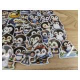 Penguin Stickers - 50 Total - Brand New