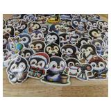 Penguin Stickers - 50 Total - Brand New