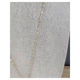 14K Gold Plated Butterfly 18" Necklace - Brand New