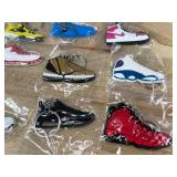 20 Brand New Nike, Air Jordan, Air Max, Kobe Sneaker Shoe Keychains