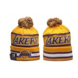New Era Los Angeles Lakers Embroidered NBA Basketball Beanie Adult Winter Hat - Brand New *I