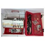 Dremel Moto-Tool Model 395, Dremel Accessories and Case plus Worksmith 301 pc Rotary Tool Accessory Set