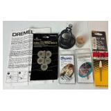 Dremel Moto-Tool Model 395, Dremel Accessories and Case plus Worksmith 301 pc Rotary Tool Accessory Set