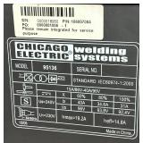 Chicago Electric Welding Systems Inverter Air Plasma Cutter Model 95136 with 6 Boxes of Cutting Tips