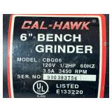 Craftsman 6" Buffer and Cal-Hawk 6" Bench Grinder with Polishing Compounds