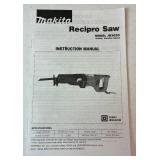 Makita JR3020 9.3 Amp Reciprocating Saw in Case