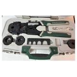 Masterforce PEX Crimping Tool Kit with Case, PEX Ring Removal Tool and Sioux Chief 305-W23KIT ASTM F1960 Grip Expander Tool Kit with Case