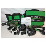 Hitachi Cordless Tool Set