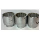 21 pc Socket and Ratchet Set 3/4" Drive in Metal Case