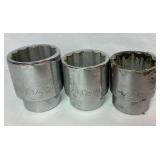 21 pc Socket and Ratchet Set 3/4" Drive in Metal Case